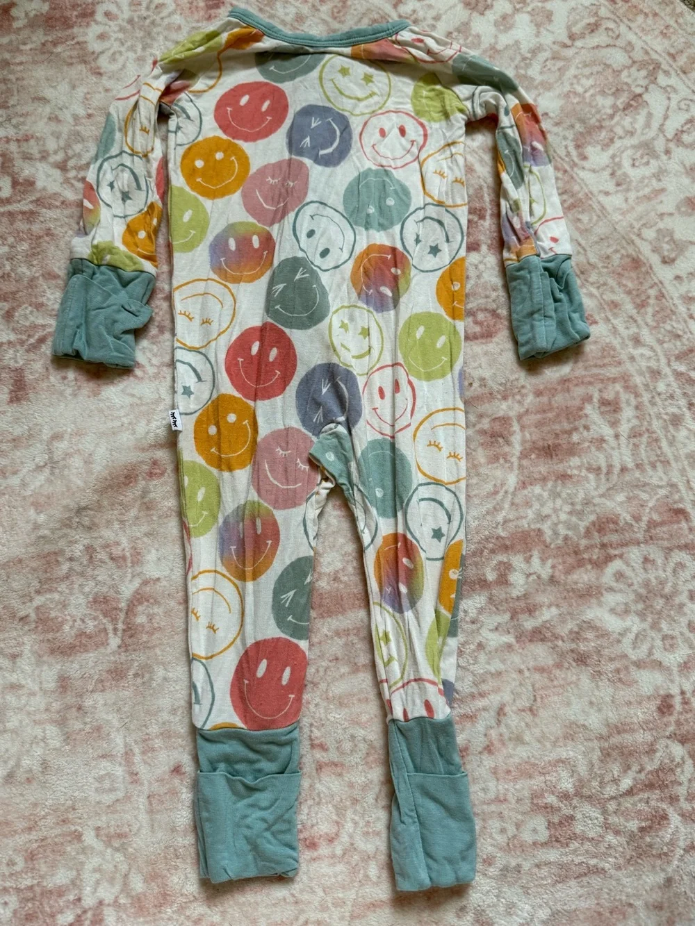 Little Sleepies Positive Vibes Zippy 0-3 Months